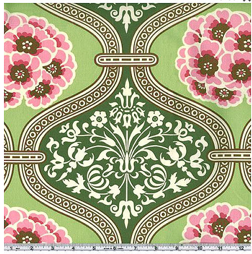 fabric wallpaper. Primrose Lime Fabric
