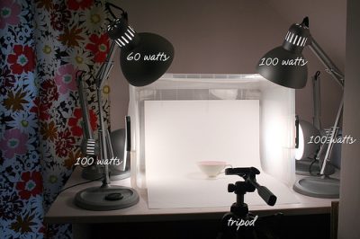Lighting Setup for Photographing Products