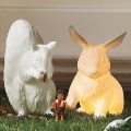 Rabbit and Squirrel Lamps