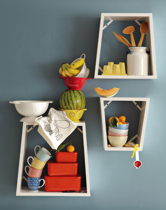 Angle Nesting Shelves Making it Lovely