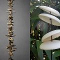 Driftwood Garland and Disc Chimes