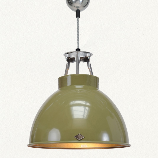 Enamel Factory Pendant