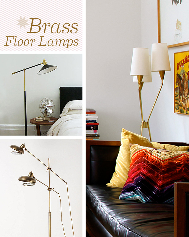 In Search of a Brass Floor Lamp