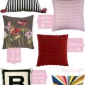 Pillows to be Mixed and Matched with Wild Abandon