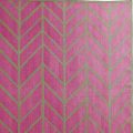 Orchid/Army Feather Rug