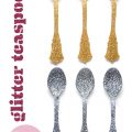 Glitter Teaspoons