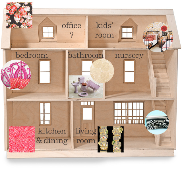 The Dollhouse Floor Plan Making It Lovely