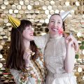 Sequin DIY Backdrop