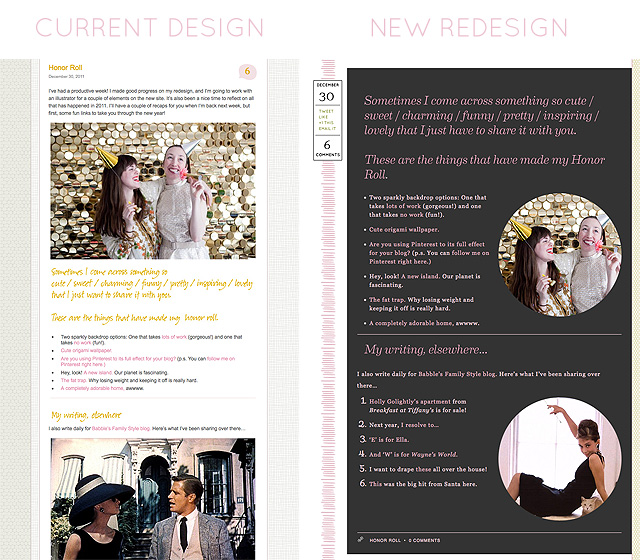 A Sneak Peek at the Site Redesign!