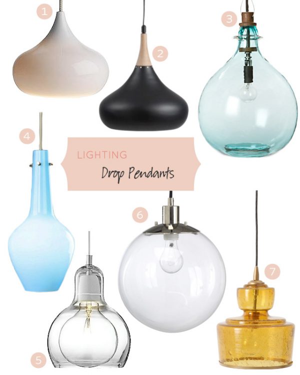 Drop Pendant Lighting Making it Lovely