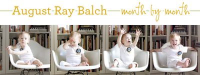 Sixteen Months Old (August's Monthly Baby Photo)