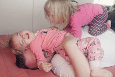 Playing with Daddy