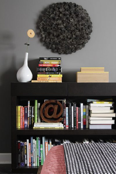 Bookshelf in the Bedroom, Making it Lovely