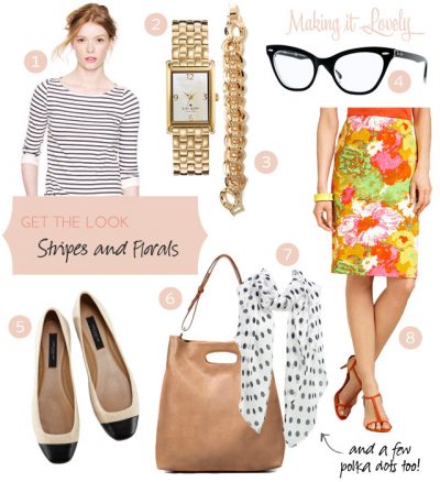 Style: Stripes and Florals (and a Few Polka Dots Too!)