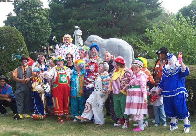 International Clown Week, Circus at Woodlawn Cemetery, Showmen's Rest
