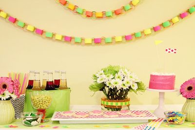 Neon Birthday Party Theme