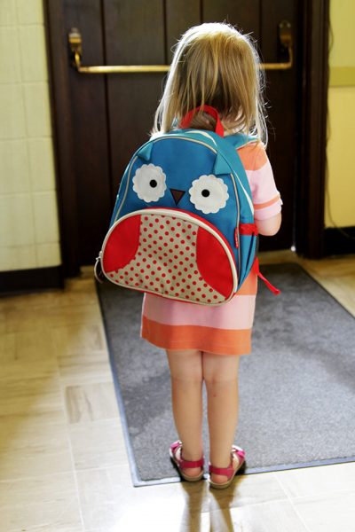 Eleanor and Her Owl Backpack