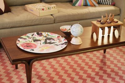 Vintage Wood Coffee Table