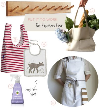 Back of the Kitchen Door Storage Ideas