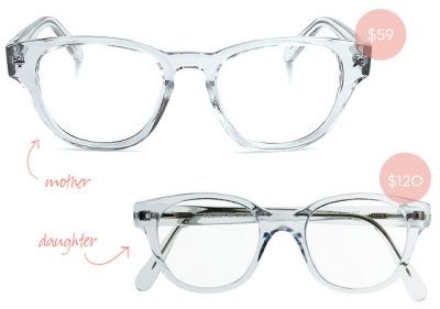Mother/Daughter Matching Glasses