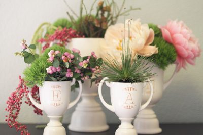 How to Make DIY Monogrammed Trophies