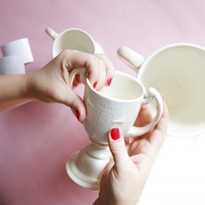 How to Make a DIY Monogrammed Trophy