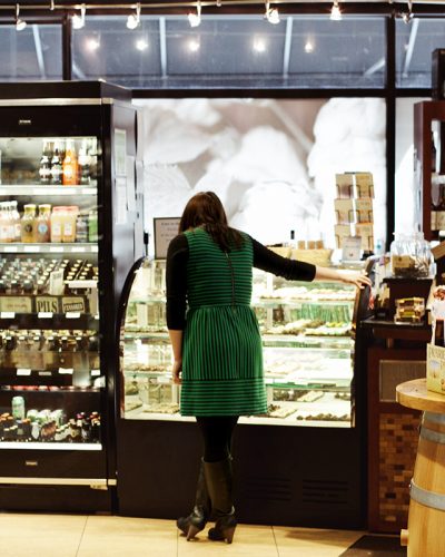 Chocolate Shopping at the Marion Street Cheese Market
