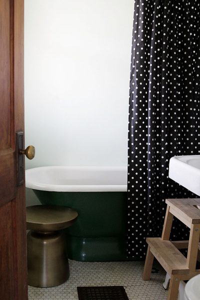 Polka Dot Shower Curtain