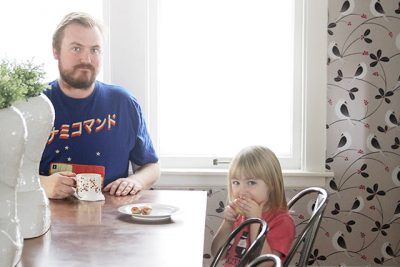 Brandon and Eleanor in the Dining Room