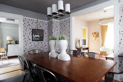 Making it Lovely's Office, Dining Room, and Living Room