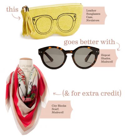 A Leather Sunglasses Case Goes Better With...