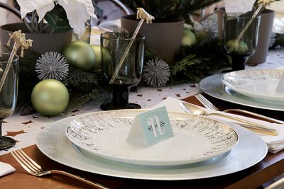 Christmas Table Setting