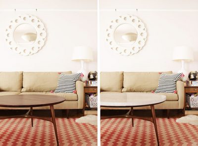 Wood Coffee Table vs. Stone Top