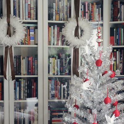 Christmas Decorations in the Library