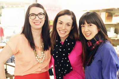 Nicole Balch, Jess Lively, and Kim Vargo