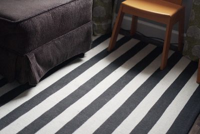 Dwell Studio Draper Ink Striped Rug