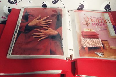 My Physical Pinterest Account (aka Binders of Magazine Clippings)