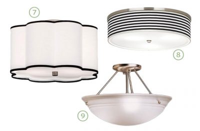 Flush-Mount Kitchen Lighting Options