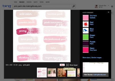 Bing — Pin To Pinterest