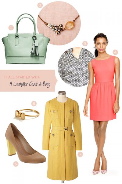 Style: A Ladylike Coat and Bag