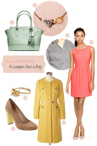 Style: A Ladylike Coat and Bag