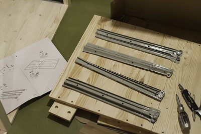 Step 1 of Building the IVAR Drawer Unit