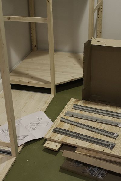 Step 1 of Building the IVAR Drawer Unit