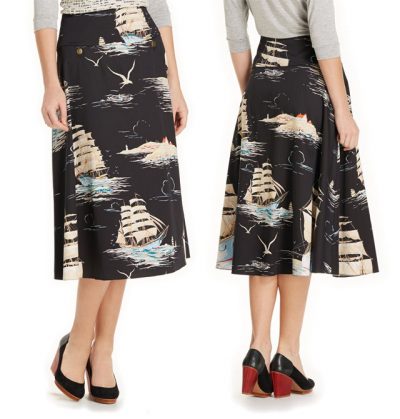 Sailaway Circle Skirt