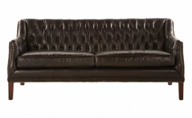 Maxwell Leather Sofa from Jayson Home and Garden
