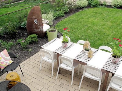 Backyard Patio and Garden