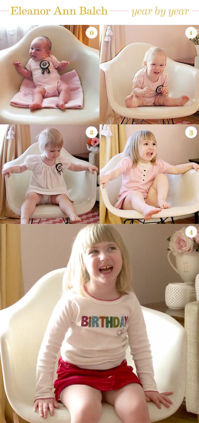 Eleanor Balch, Four Years Old