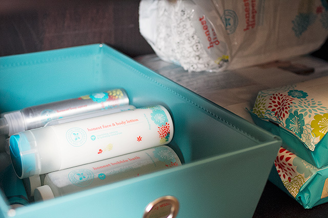 Lotion, Wipes, and Diaper Storage
