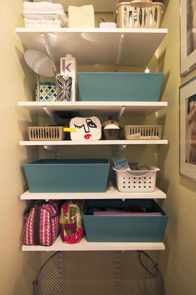 Bathroom Storage Closet