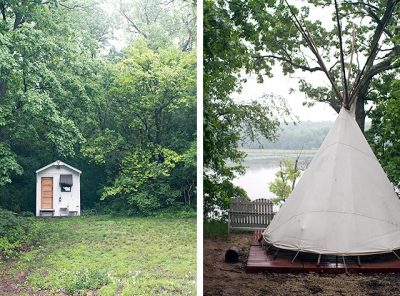 Camp Wandawega Cottage and Teepee